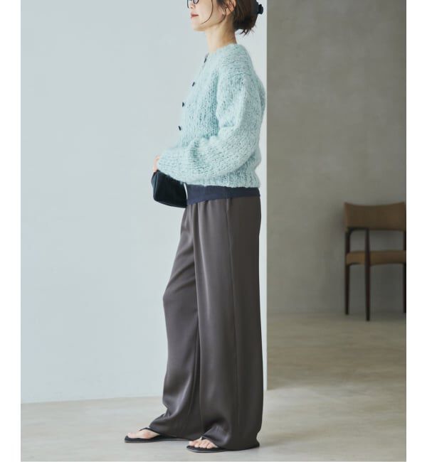 Plage「dull satin straight パンツ」|その他|