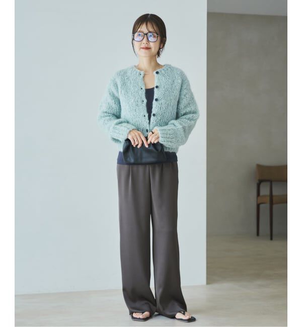 Plage「dull satin straight パンツ」|その他|