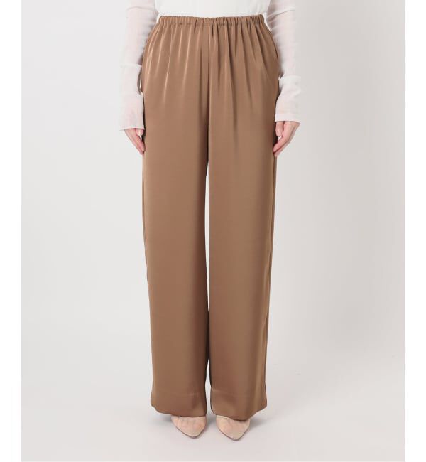 Plage「dull satin straight パンツ」|その他|