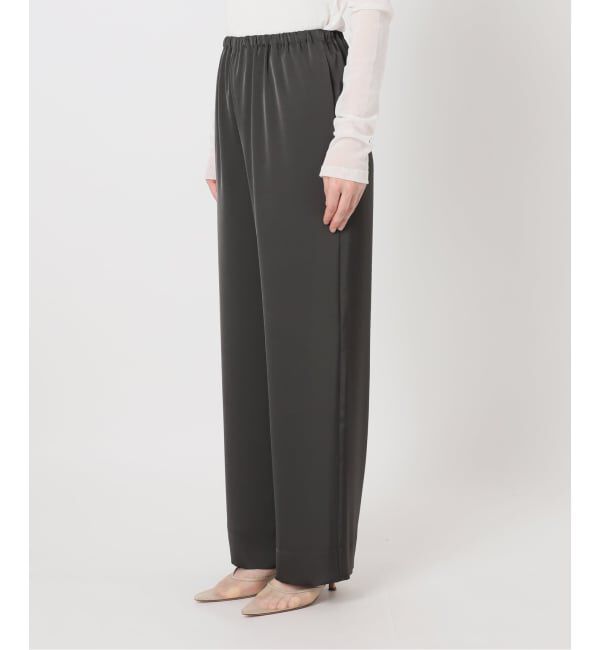 Plage「dull satin straight パンツ」|その他|