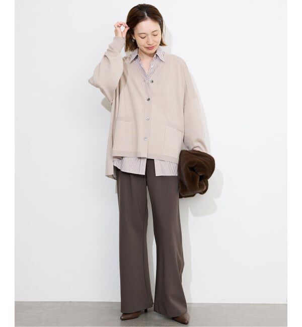 SLOBE IENA「《WEBのみ4サイズ展開/WEB限定カラー有り》DOUBLECLOTHパンツ」|その他|