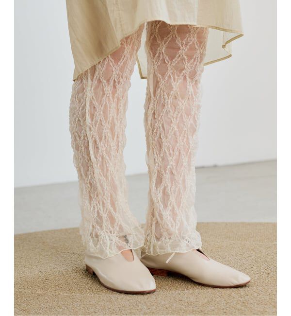 IENA LA BOUCLE「IENA LA BOUCLE ダイヤlaceレギンス」|その他|