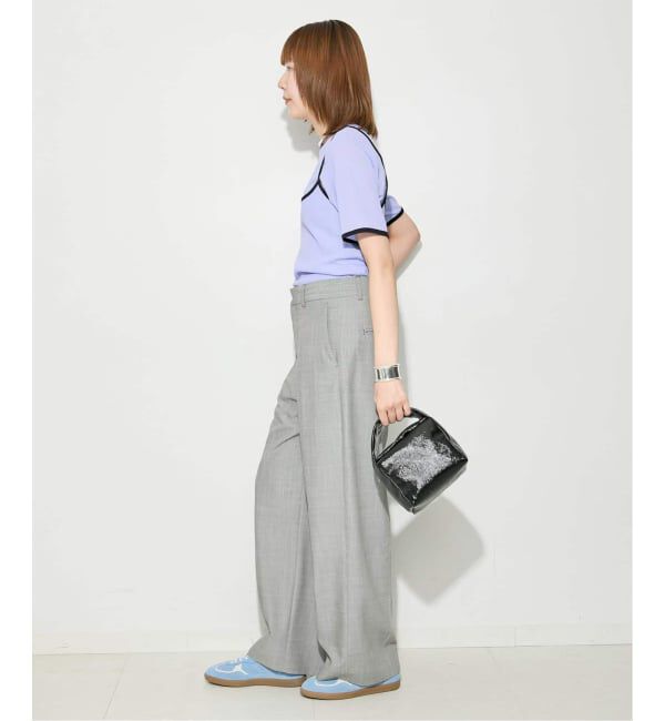 journal standard L'essage「DRY RIB セットアップトリム」|Tシャツ・カットソー|