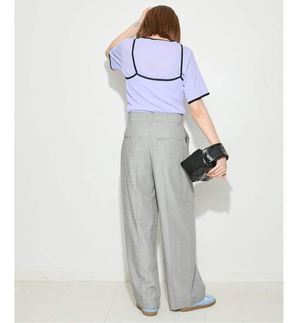 journal standard L'essage「DRY RIB セットアップトリム」|Tシャツ・カットソー|