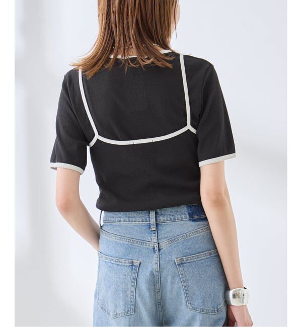 journal standard L'essage「DRY RIB セットアップトリム」|Tシャツ・カットソー|