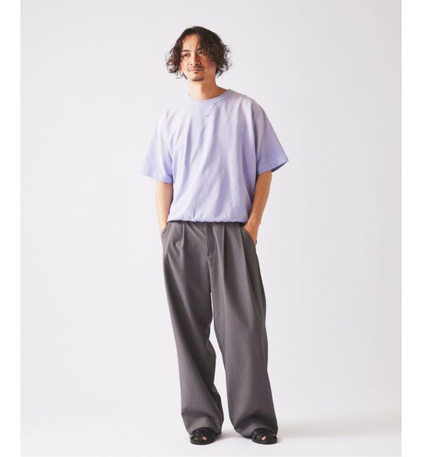 JOURNAL STANDARD relume「ラフカット ミニ裏毛 半袖スウェット」|Tシャツ・カットソー|