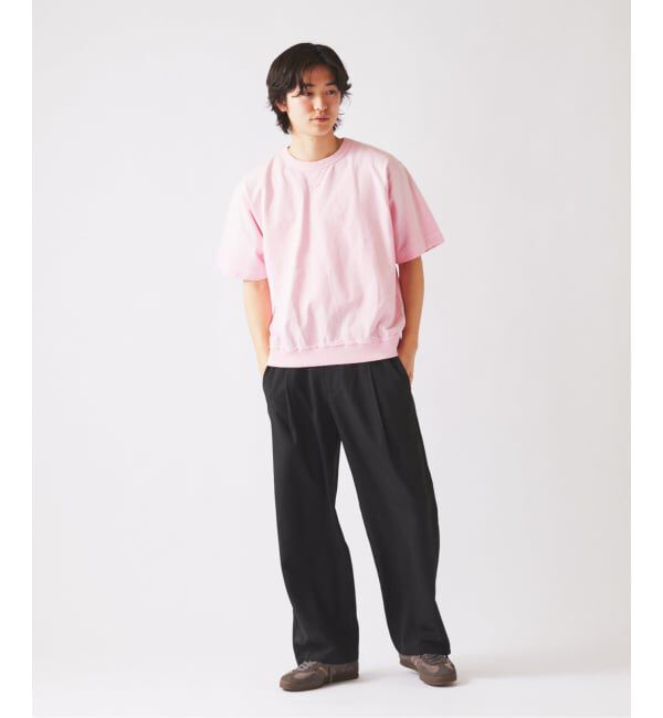 JOURNAL STANDARD relume「ラフカット ミニ裏毛 半袖スウェット」|Tシャツ・カットソー|