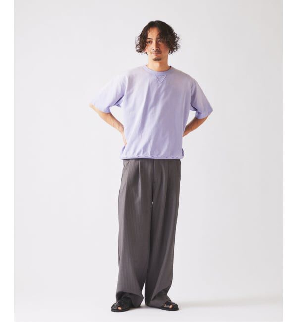 JOURNAL STANDARD relume「ラフカット ミニ裏毛 半袖スウェット」|Tシャツ・カットソー|