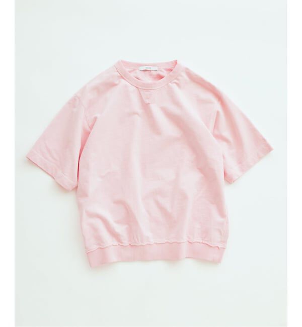 JOURNAL STANDARD relume「ラフカット ミニ裏毛 半袖スウェット」|Tシャツ・カットソー|ピンク B