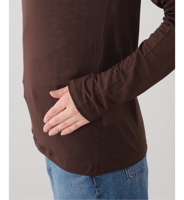 journal standard L'essage「【BASERANGE/ベースレンジ】LONG SLEEVE TEE ロングスリーブTシャツ」|Tシャツ・カットソー|