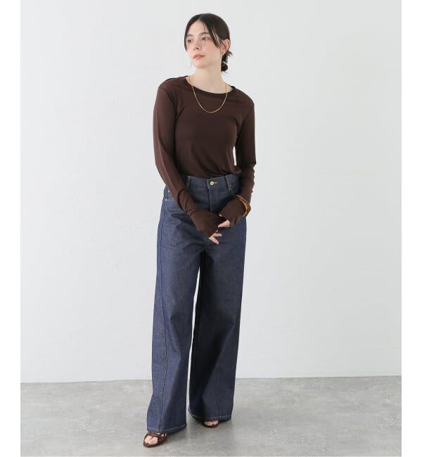 journal standard L'essage「【BASERANGE/ベースレンジ】LONG SLEEVE TEE ロングスリーブTシャツ」|Tシャツ・カットソー|