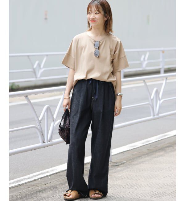 JOURNAL STANDARD relume「《追加》オーガニックコットン汗染み防止2WAY TEE」|Tシャツ・カットソー|
