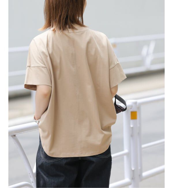 JOURNAL STANDARD relume「《追加》オーガニックコットン汗染み防止2WAY TEE」|Tシャツ・カットソー|