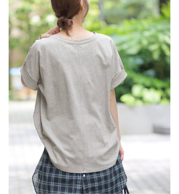 JOURNAL STANDARD relume「《追加》オーガニックコットン汗染み防止2WAY TEE」|Tシャツ・カットソー|