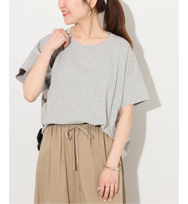 JOURNAL STANDARD relume「《追加》オーガニックコットン汗染み防止2WAY TEE」|Tシャツ・カットソー|