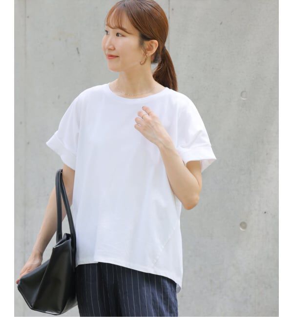 JOURNAL STANDARD relume「《追加》オーガニックコットン汗染み防止2WAY TEE」|Tシャツ・カットソー|