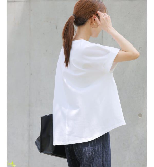 JOURNAL STANDARD relume「《追加》オーガニックコットン汗染み防止2WAY TEE」|Tシャツ・カットソー|