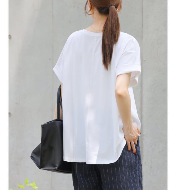 JOURNAL STANDARD relume「《追加》オーガニックコットン汗染み防止2WAY TEE」|Tシャツ・カットソー|