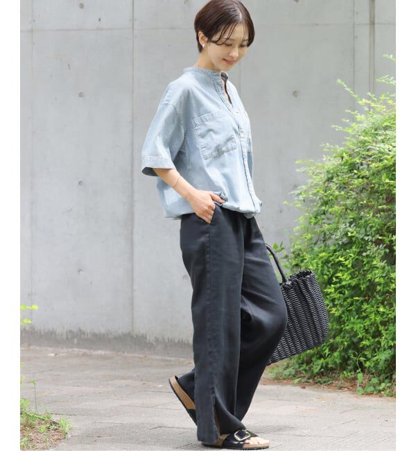 JOURNAL STANDARD relume「《一部WEB限定追加7》麻スリットイージーパンツ」|その他|