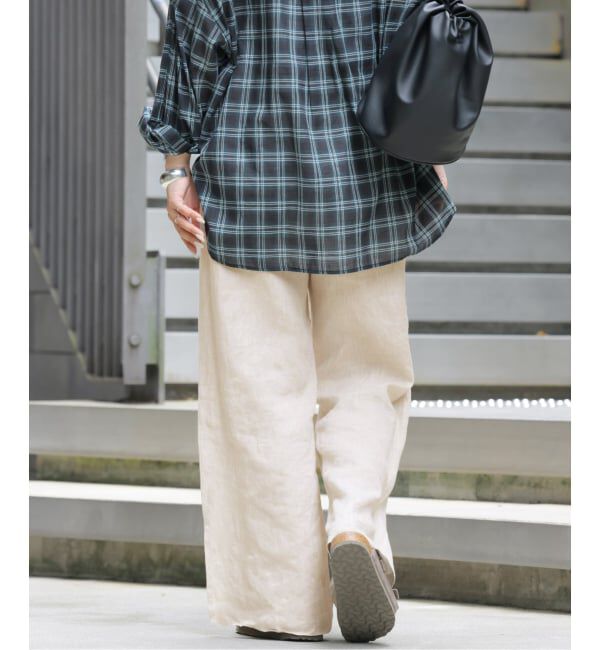 JOURNAL STANDARD relume「《一部WEB限定追加7》麻スリットイージーパンツ」|その他|