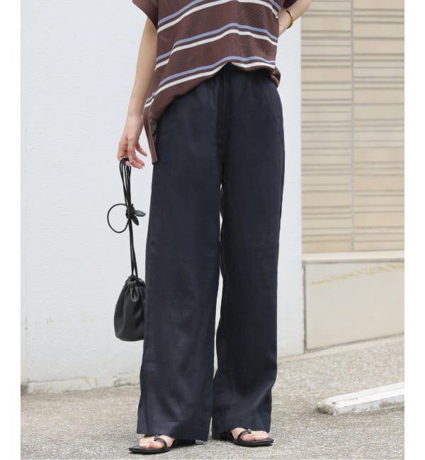 JOURNAL STANDARD relume「《一部WEB限定追加7》麻スリットイージーパンツ」|その他|