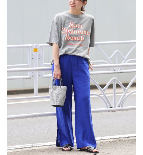 JOURNAL STANDARD relume「《一部WEB限定追加7》麻スリットイージーパンツ」|その他|