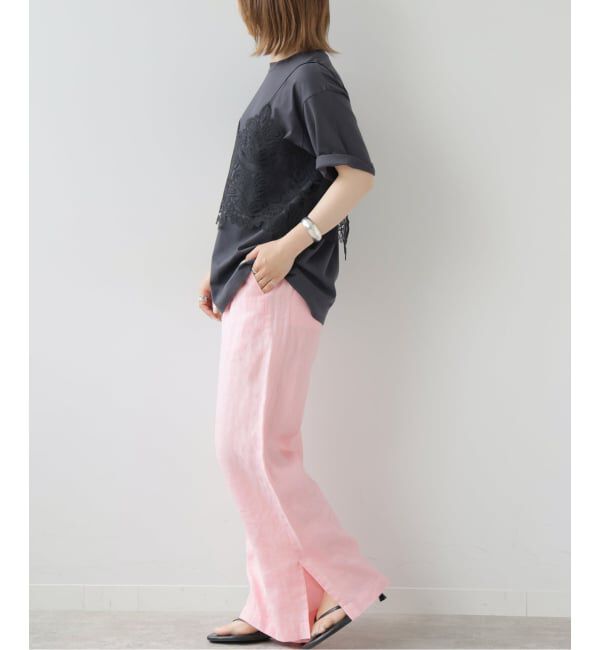 JOURNAL STANDARD relume「《一部WEB限定追加7》麻スリットイージーパンツ」|その他|