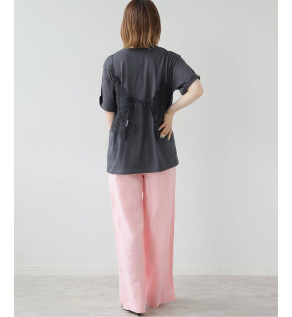 JOURNAL STANDARD relume「《一部WEB限定追加7》麻スリットイージーパンツ」|その他|