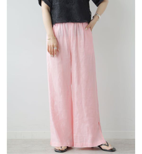 JOURNAL STANDARD relume「《一部WEB限定追加7》麻スリットイージーパンツ」|その他|