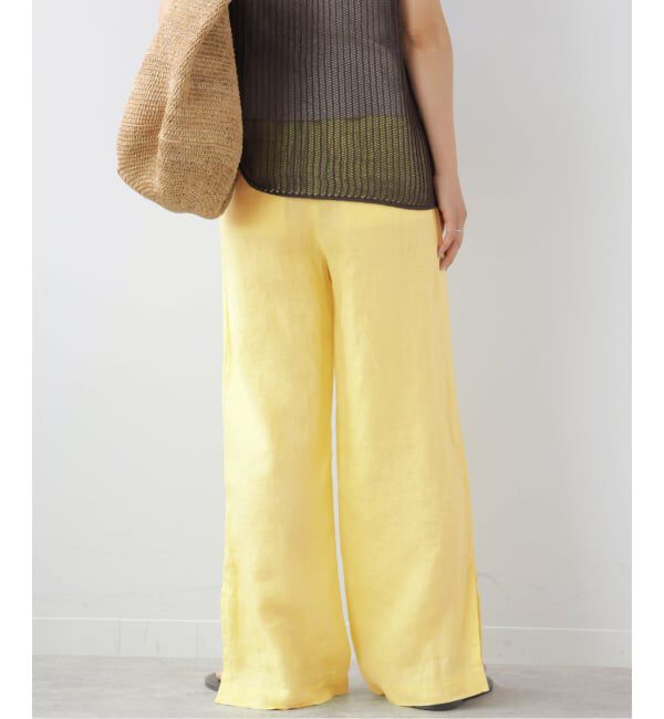JOURNAL STANDARD relume「《一部WEB限定追加7》麻スリットイージーパンツ」|その他|
