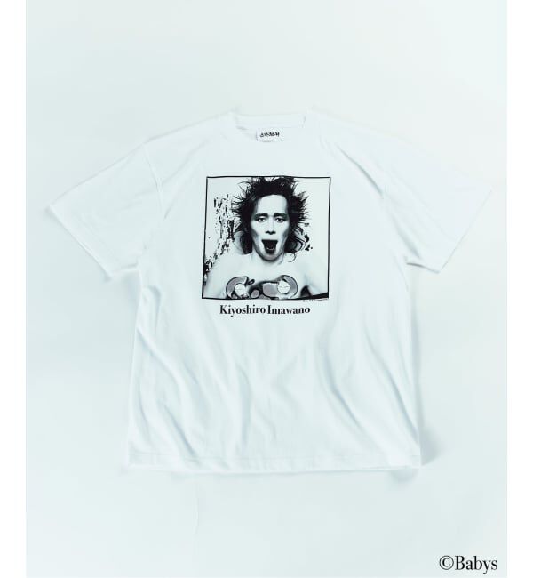 JOURNAL STANDARD「忌野清志郎 &times; 操上和美 &times; JOURNAL STANDARD プリント Tシャツ」|Tシャツ・カットソー|ホワイト A