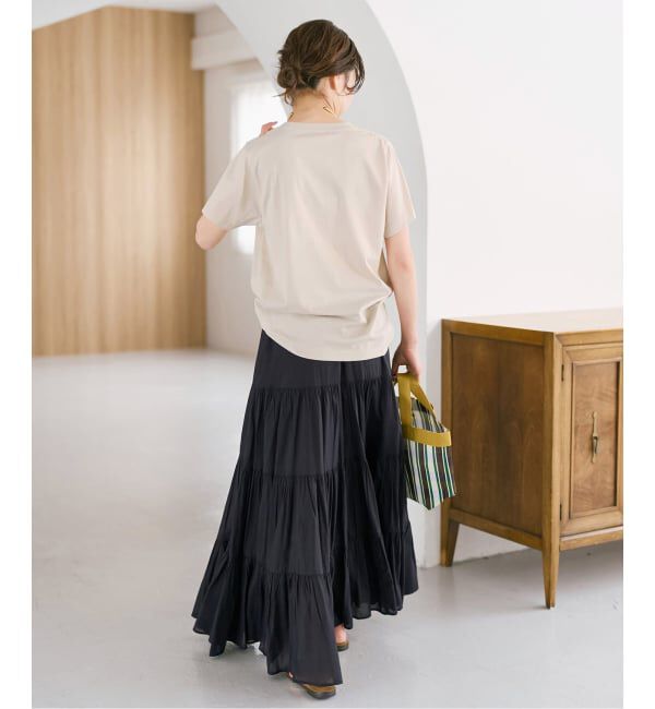 Spick and Span「汗染み防止ファインコットンTシャツ」|Tシャツ・カットソー|