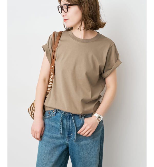 Spick and Span「汗染み防止ファインコットンTシャツ」|Tシャツ・カットソー|