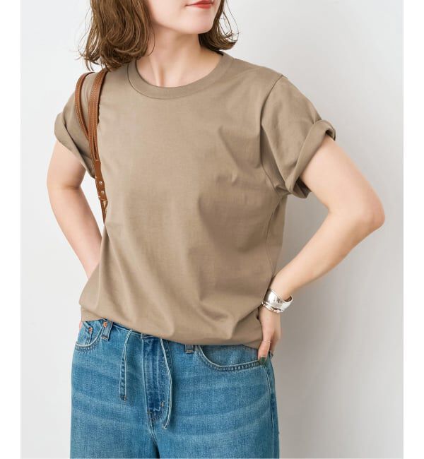 Spick and Span「汗染み防止ファインコットンTシャツ」|Tシャツ・カットソー|
