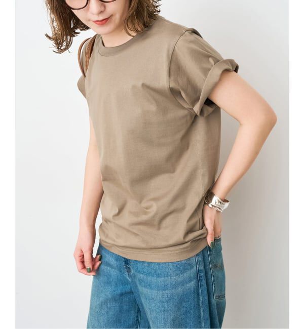 Spick and Span「汗染み防止ファインコットンTシャツ」|Tシャツ・カットソー|