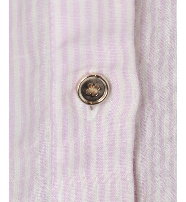 Spick and Span「《全15色 / 追加3》 80リネンカシュクール ビッグシャツ」|シャツ・ブラウス|