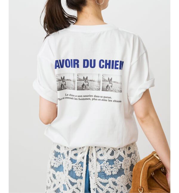 Spick and Span「《追加》バックフォトプリントT」|Tシャツ・カットソー|