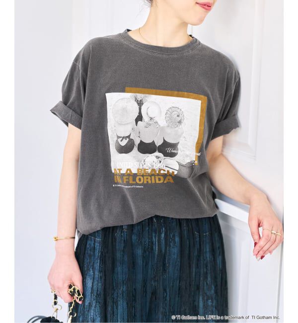 Spick and Span「《別注》GOOD ROCK SPEED / グッドロックスピード LPC S/S TEE」|Tシャツ・カットソー|