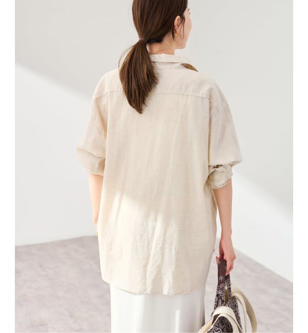 FRAMeWORK「PAYDAY&times;HOWIECLOTHING&times;FRAMeWORK HALF ZIP シャツ」|シャツ・ブラウス|
