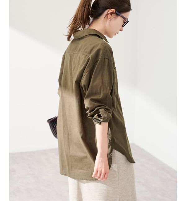 FRAMeWORK「PAYDAY&times;HOWIECLOTHING&times;FRAMeWORK HALF ZIP シャツ」|シャツ・ブラウス|