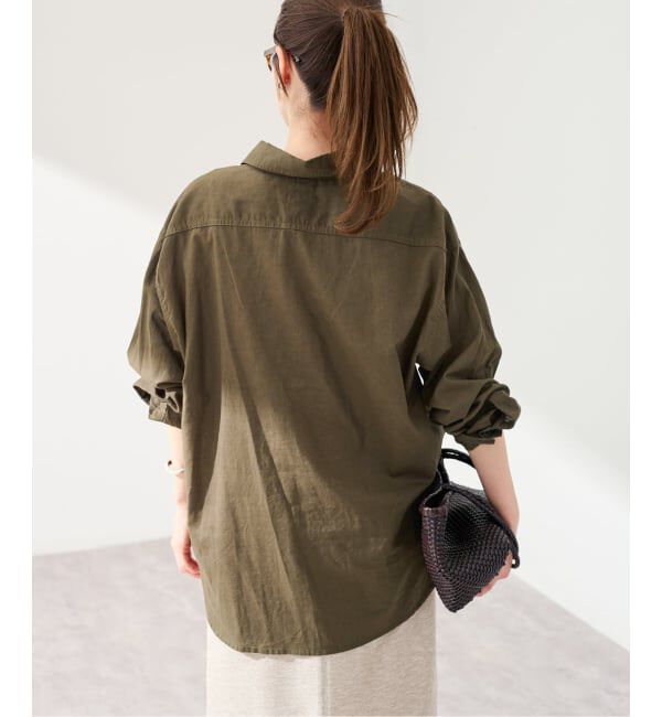 FRAMeWORK「PAYDAY&times;HOWIECLOTHING&times;FRAMeWORK HALF ZIP シャツ」|シャツ・ブラウス|