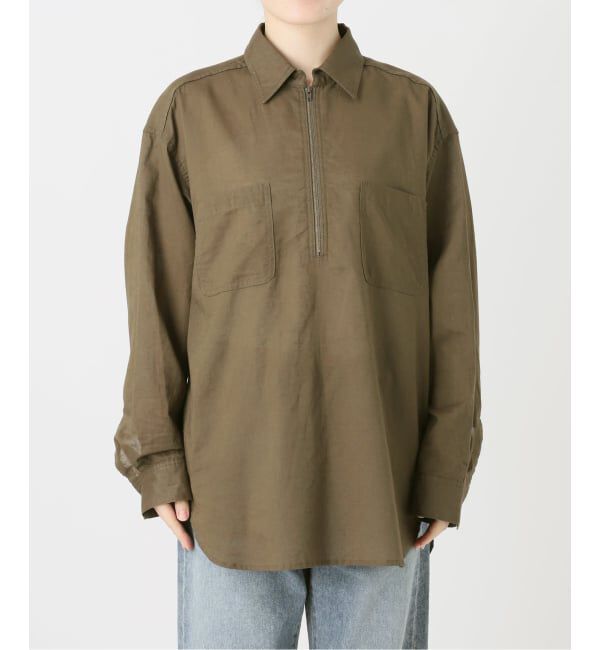 FRAMeWORK「PAYDAY&times;HOWIECLOTHING&times;FRAMeWORK HALF ZIP シャツ」|シャツ・ブラウス|