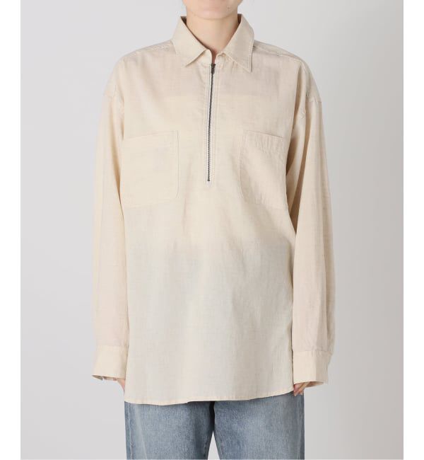 FRAMeWORK「PAYDAY&times;HOWIECLOTHING&times;FRAMeWORK HALF ZIP シャツ」|シャツ・ブラウス|