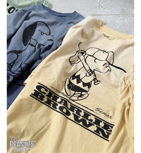 FRAMeWORK「JOHNBULL/ジョンブル PEANUTS CHARLIE BROWN TEE」|Tシャツ・カットソー|