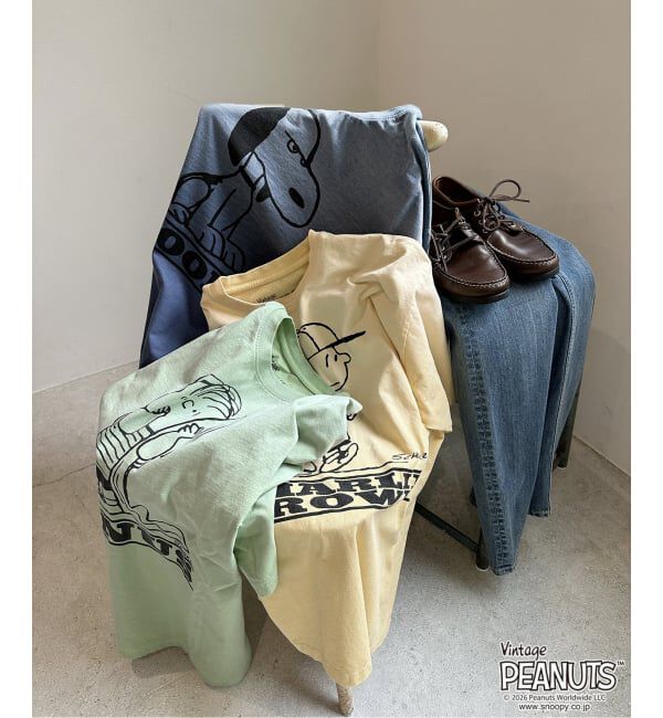 FRAMeWORK「JOHNBULL/ジョンブル PEANUTS CHARLIE BROWN TEE」|Tシャツ・カットソー|