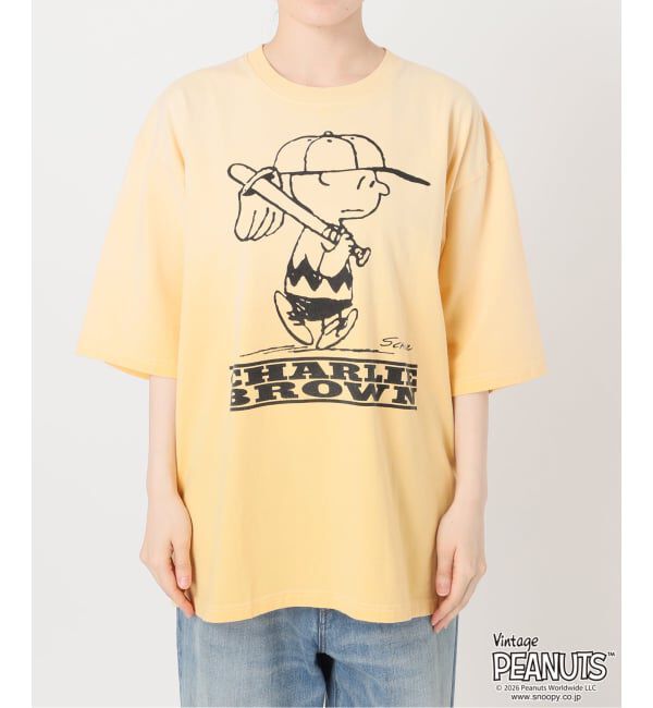 FRAMeWORK「JOHNBULL/ジョンブル PEANUTS CHARLIE BROWN TEE」|Tシャツ・カットソー|