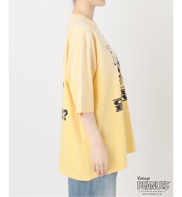 FRAMeWORK「JOHNBULL/ジョンブル PEANUTS CHARLIE BROWN TEE」|Tシャツ・カットソー|