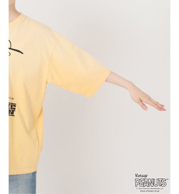 FRAMeWORK「JOHNBULL/ジョンブル PEANUTS CHARLIE BROWN TEE」|Tシャツ・カットソー|
