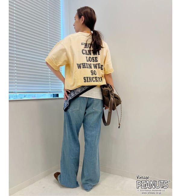 FRAMeWORK「JOHNBULL/ジョンブル PEANUTS CHARLIE BROWN TEE」|Tシャツ・カットソー|