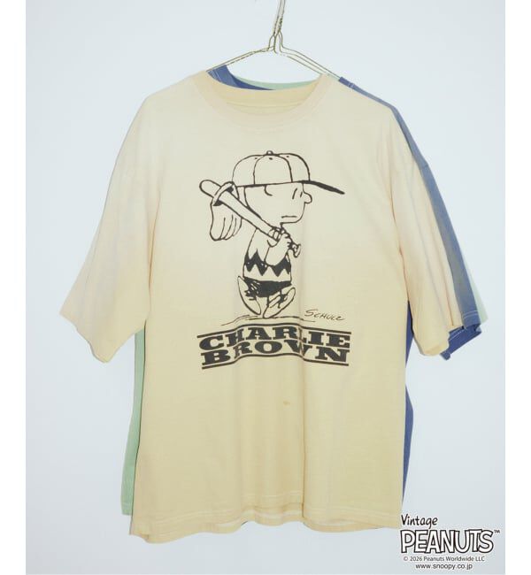 FRAMeWORK「JOHNBULL/ジョンブル PEANUTS CHARLIE BROWN TEE」|Tシャツ・カットソー|
